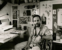 Fabelo at his studio, Havana. Photo: Mario Díaz.